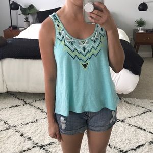 Mint tank top